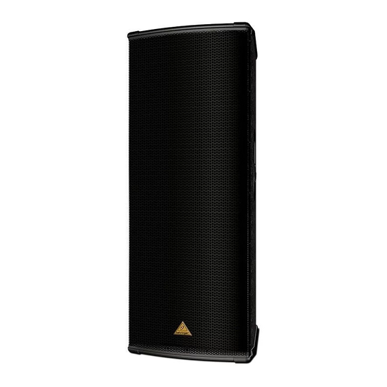 Behringer B1800X PRO Bedienungsanleitung