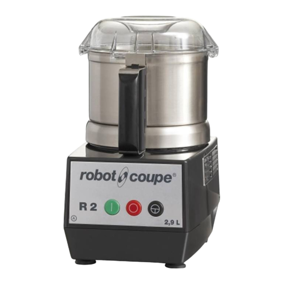 Robot Coupe R 2 Bedienungsanleitung
