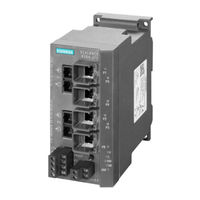 Siemens Scalance X-300 Betriebsanleitung