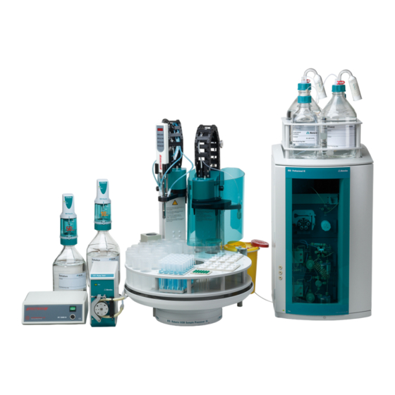 Metrohm 815 Robotic Soliprep for LC Handbuch