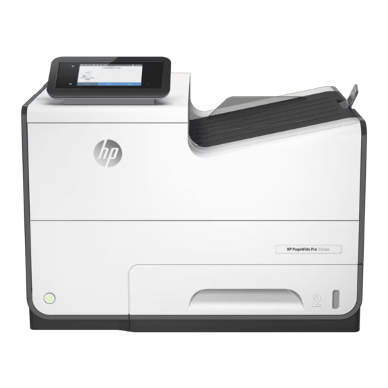HP PageWide Pro 577dw Installationsanleitung