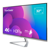 ViewSonic VX3276-4K-mhd Bedienungsanleitung
