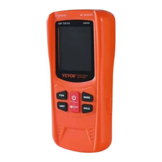 VEVOR EM4556 Anweisung