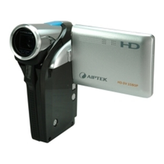 AIPTEK Pocket DV AHD Z600 Erste Schritte