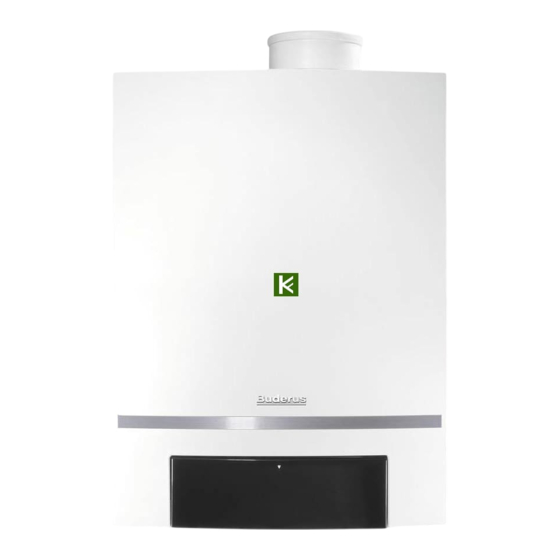 Buderus Logamax plus GB162-50 Montageanleitung