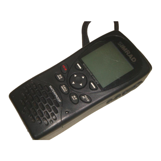 Simrad  HH33U Handbuch
