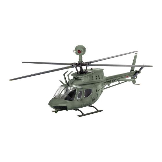 REVELL Bell OH-58D Kiowa Bedienungsanleitung