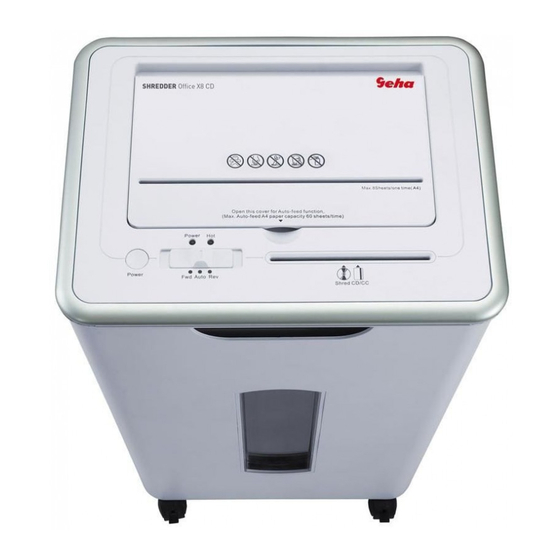 Seha Office X8 CD Anleitung