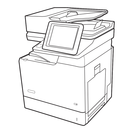 HP Color LaserJet Managed Flow MFP E67660 Benutzerhandbuch