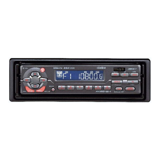 Clarion VRX653R Installation Und Betriebsanleitung
