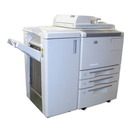 HP LaserJet 9055 mfp System Administration Handbuch