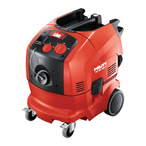 Hilti VC 20-UM-Y Bedienungsanleitung