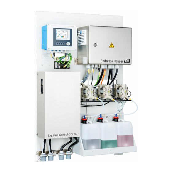 Endress+Hauser Liquiline Control CDC90 Kurzanleitung