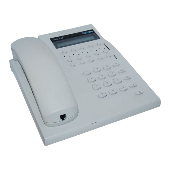 DETEWE varix S47 Betriebshandbuch