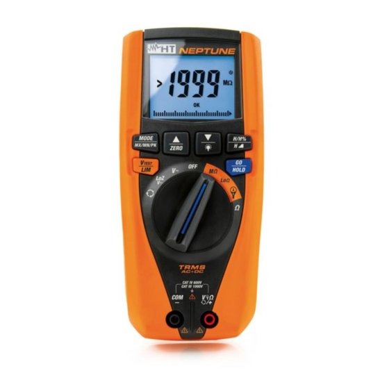 HT Instruments NEPTUNE Bedienungsanleitung