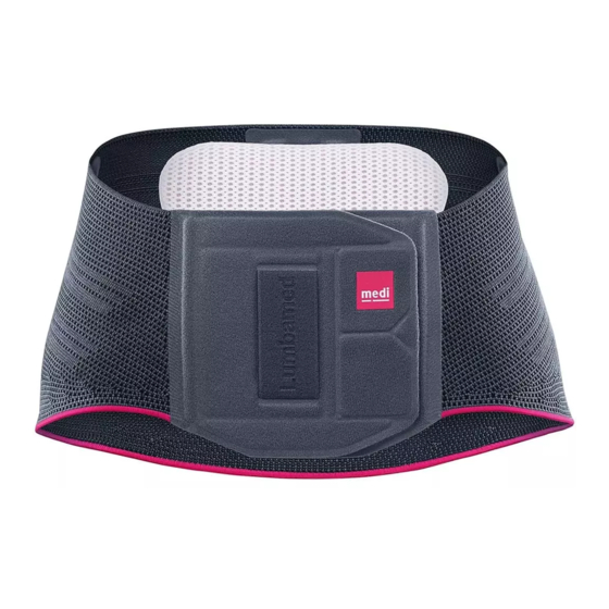 Medi Lumbamed basic Gebrauchsanweisung