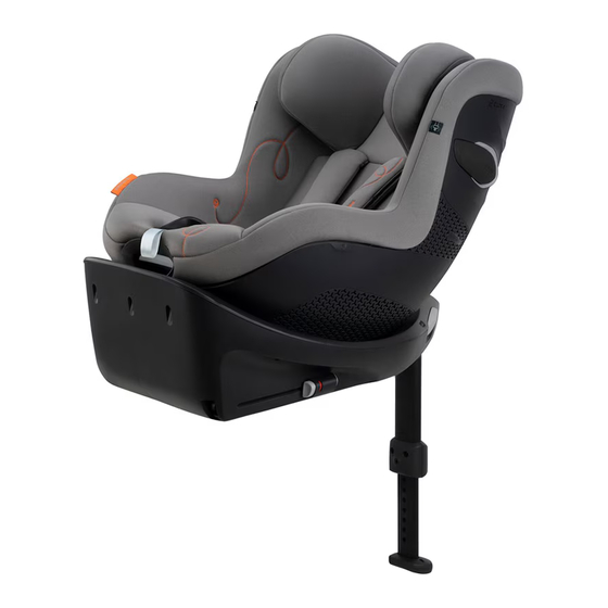 CYBEX Gold SIRONA G i-Size Bedienungsanleitung