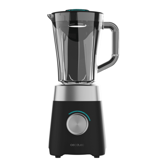 cecotec POWER BLACK TITANIUM 1300MAX B Bedienungsanleitung