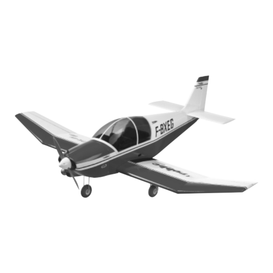 ROBBE Robin DR 400 ARF Montage- Und Bedienungsanleitung