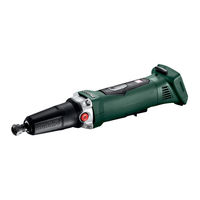 Metabo GA 18 LTX G Originalbetriebsanleitung