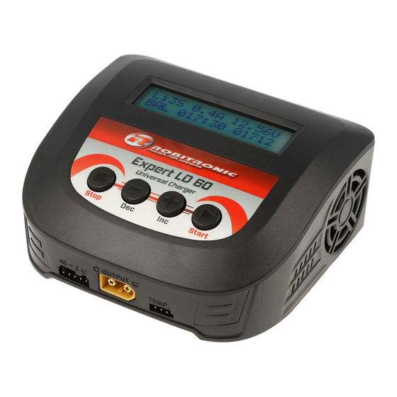 Expert LD60 Bedienungsanleitung