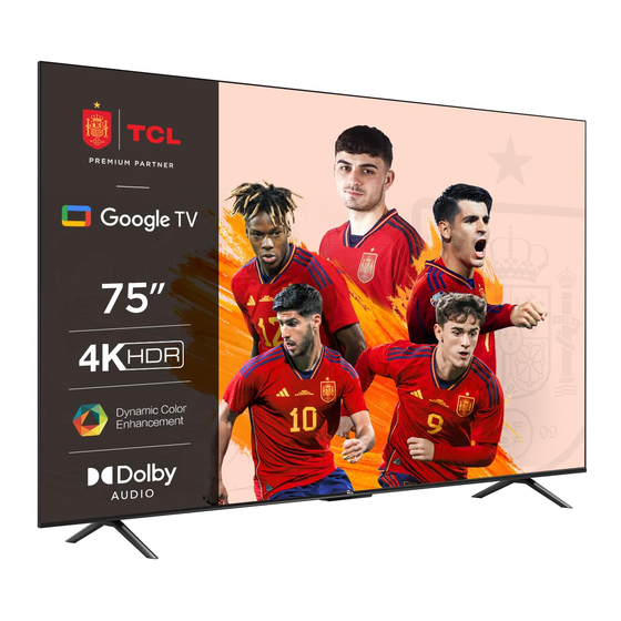 TCL 75P639 Bedienungsanleitung