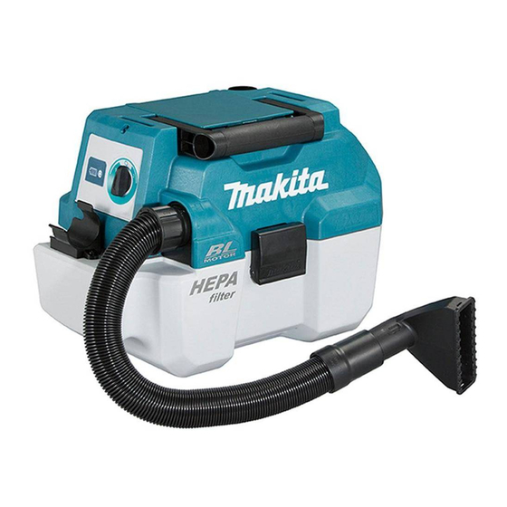 Makita DVC750LZ Betriebsanleitung