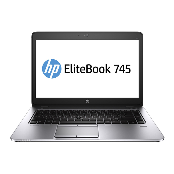 HP EliteBook 745 G2 Benutzerhandbuch