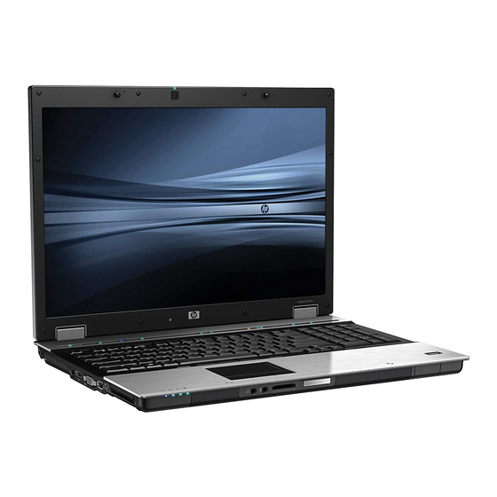 HP EliteBook 8730w Benutzerhandbuch