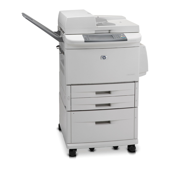 HP LaserJet M9040 Benutzerhandbuch