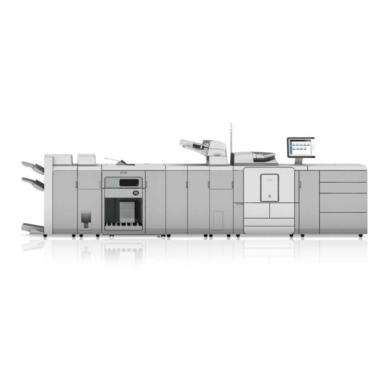 Canon varioPRINT 110 Kurzbedienungsanleitung