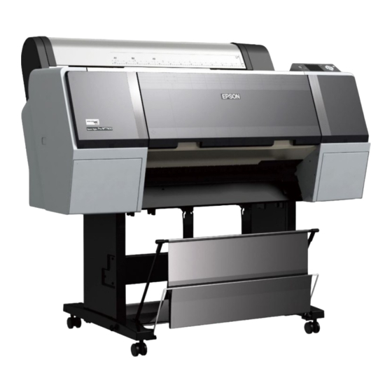Epson Stylus Pro 7700 Installationshandbuch