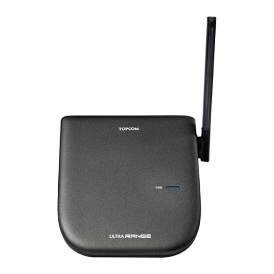 Topcom ULTRA R112 Bedienungsanleitung
