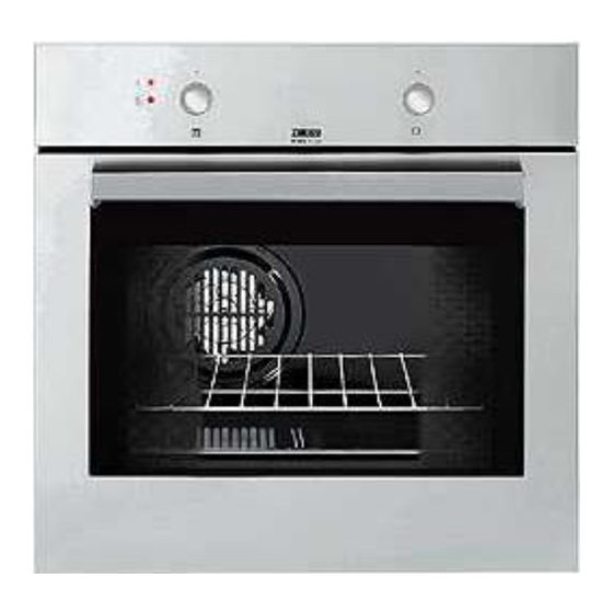 Zanussi ZOB 645 Bedienungsanweisungen Und Einbauanweisungen