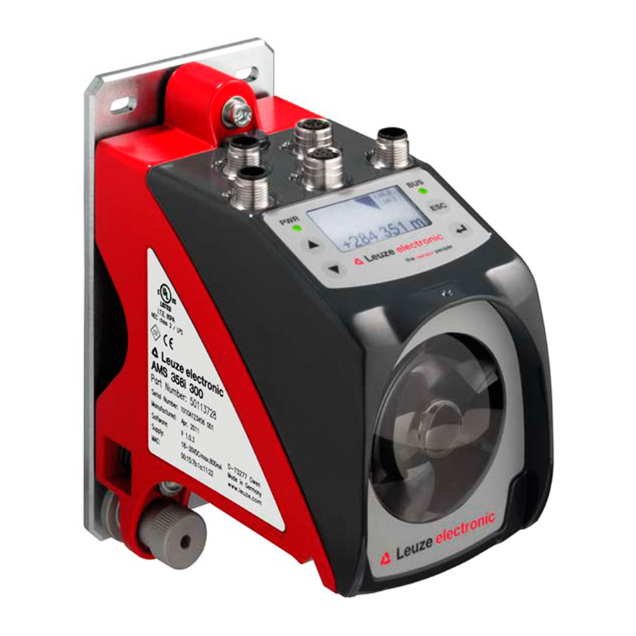 Leuze electronic AMS 338i Handbücher
