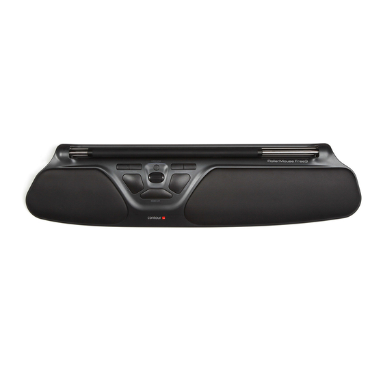 Contour RollerMouse Free3 Benutzerhandbuch