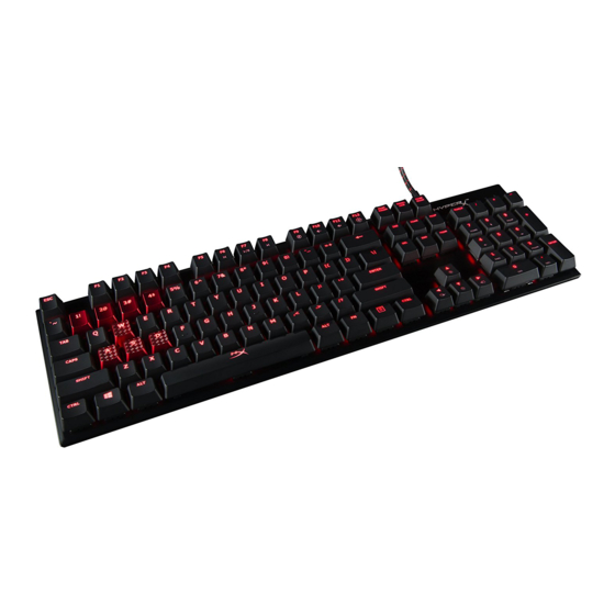 HyperX  Alloy FPS Anleitungen