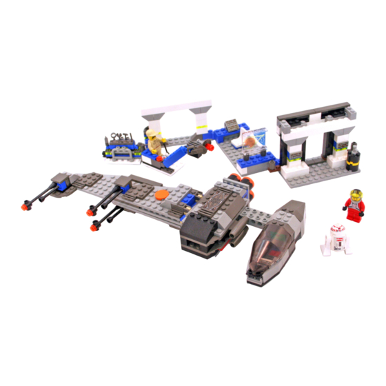 LEGO STAR WARS B-WING AT REBEL CONTROL CENTER Bedienungsanleitung