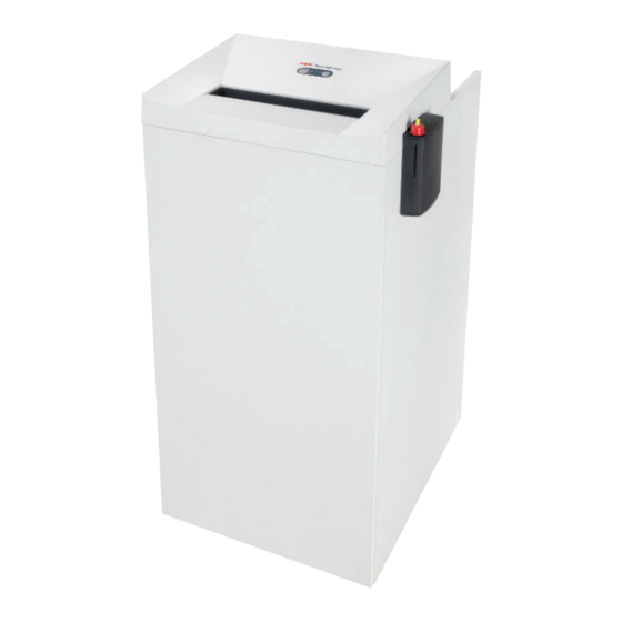 HSM Pure 740 max Betriebsanleitung