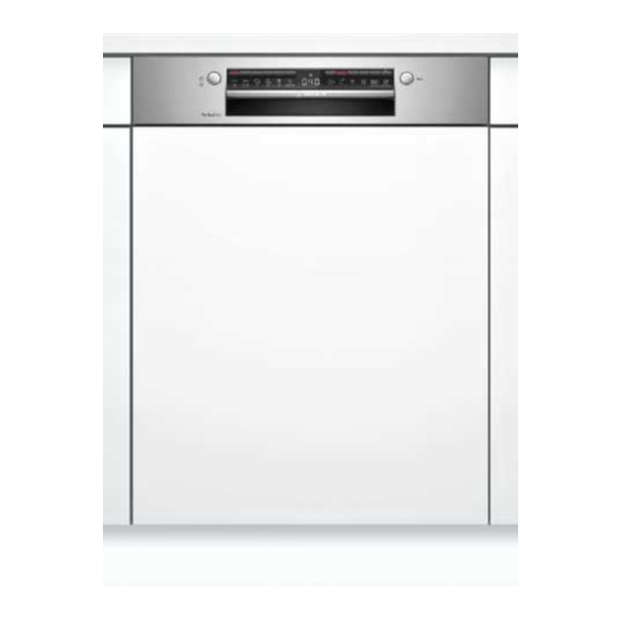 Bosch SMI6TCS00E Gebrauchsanleitung
