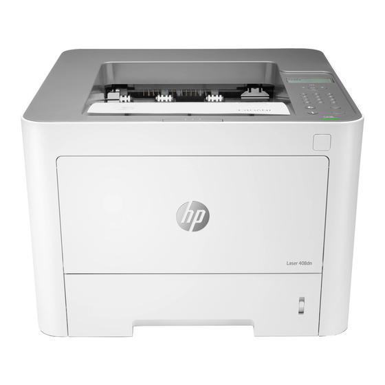 HP Laser 408dn Benutzerhandbuch