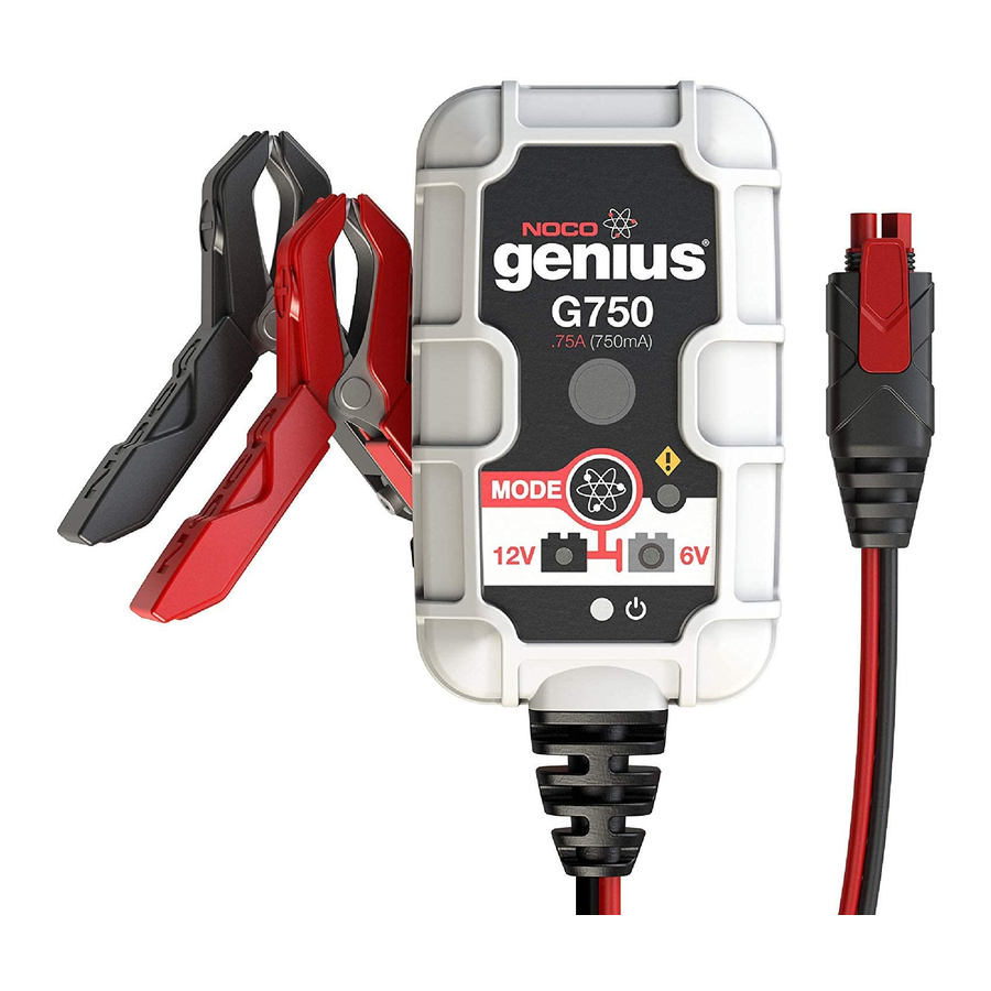 NOCO Genius G750 Betriebsanleitung