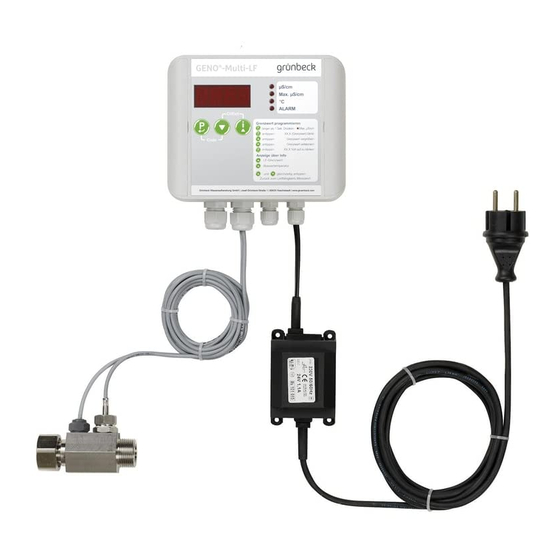 Grunbeck GENO-Multi-LF Betriebsanleitung