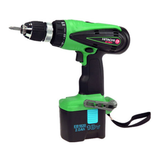 Hitachi DV 14DV Bedienungsanleitung