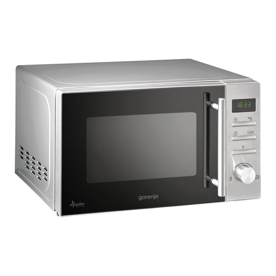 Gorenje MMO20DEII Gebrauchsanweisung