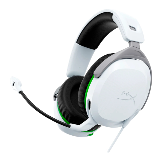 HyperX CloudX Stinger 2 Schnellstartanleitung