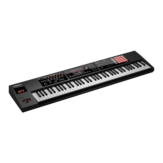 Roland FA-07 Kurzanleitung