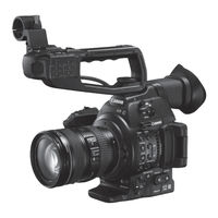 Canon EOS C100 Mark II Bedienungsanleitung