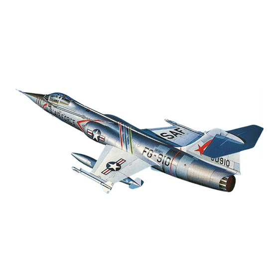 REVELL F-104C STARFIGHTER Bedienungsanleitung