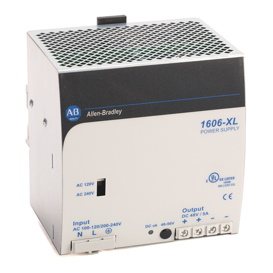 Rockwell Automation 1606-XL Installation Und Betrieb